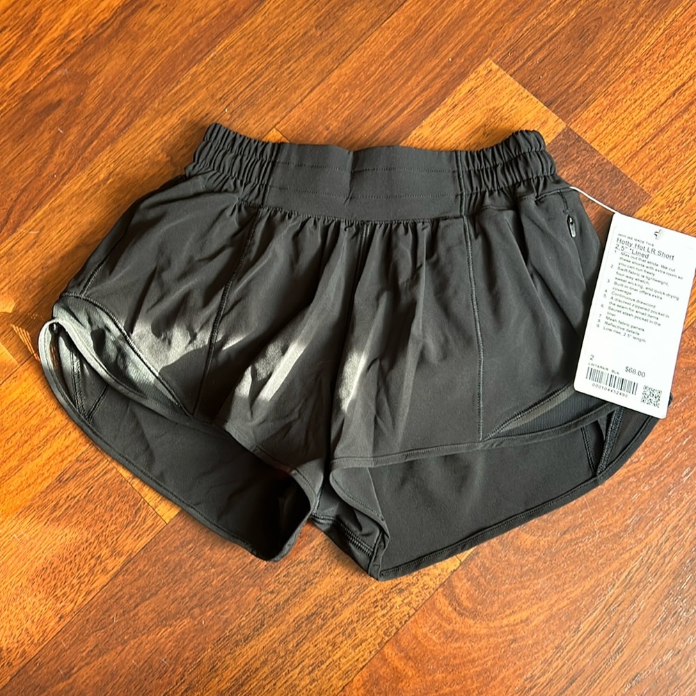 Black lululemon hotty hots